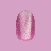 Pink Dream Velvet - Press-On | Short | Round single nail