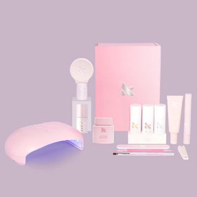 The Glazed Pink Gel Mani System The Glazed Pink Gel Mani System  Gel Polish System
