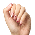 Pink Chrome Puffy Cherry French- Press-On | Medium | Almond thumbnail