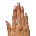 Pink Chrome Puffy Cherry French- Press-On | Medium | Almond thumbnail