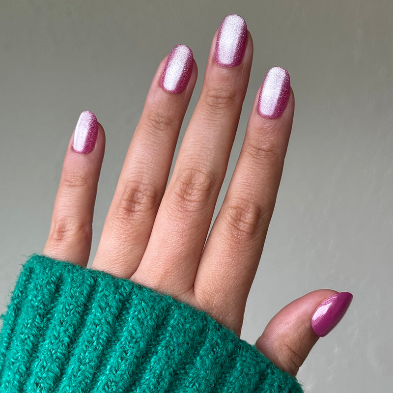 picture of Pink Dream Velvet - Press-On | Short | Round