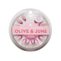 Pink Velvet French - Press On | Medium | Almond thumbnail