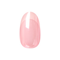 Pink on Pink Chrome French - Press-On | Medium | Oval thumbnail
