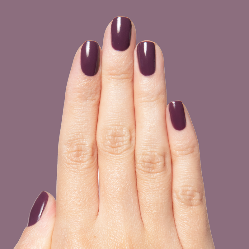 Plum a Opaque Purples polish Plum