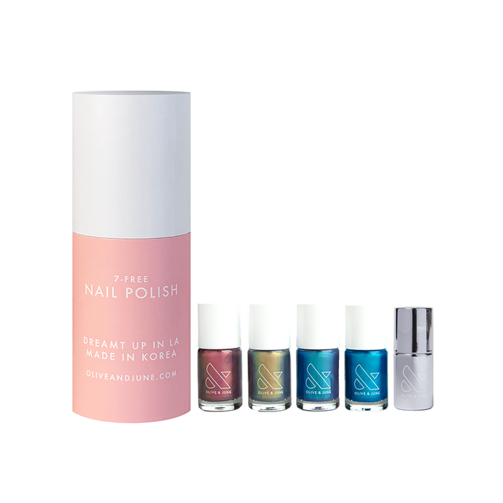 LA Colors Nail Polish Gift Set Lot of 34 Limited Edition Bottles Shiny  Glitter | eBay