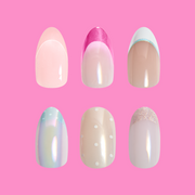 Polka Dots & French Set single nail