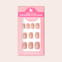 Poodle | Extra Short | Squoval - Tab Press-On 