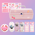 Press-On Caboodle Bundle featuring a limited edition case and a variety of press-on nails for easy at-home manicures thumbnail