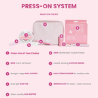 The Glue Press-On System