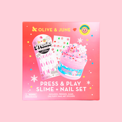 Press & Play Slime + Nail Set Press & Play Slime + Nail Set  Other