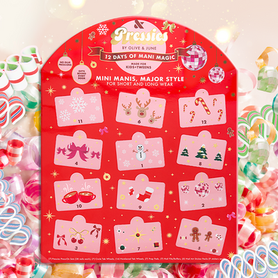 Pressies 12 Days of Mani Magic - Holiday Calendar