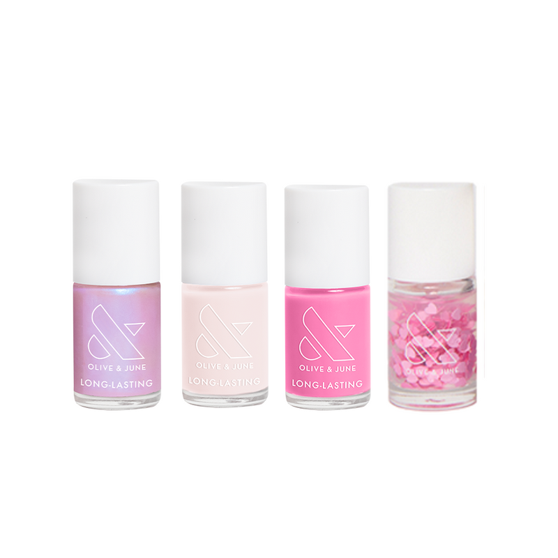 Pretty + Pink Mini Polish Set 