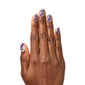 Puffy Bat Swirls - Press-On | Medium | Oval thumbnail
