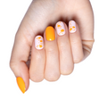 Pumpkin Party | Extra Short | Round - Tab Press-On thumbnail