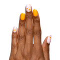 Pumpkin Party | Extra Short | Round - Tab Press-On thumbnail