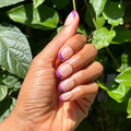 Purple Chrome Velvet - Press-On | Extra Short | Round thumbnail
