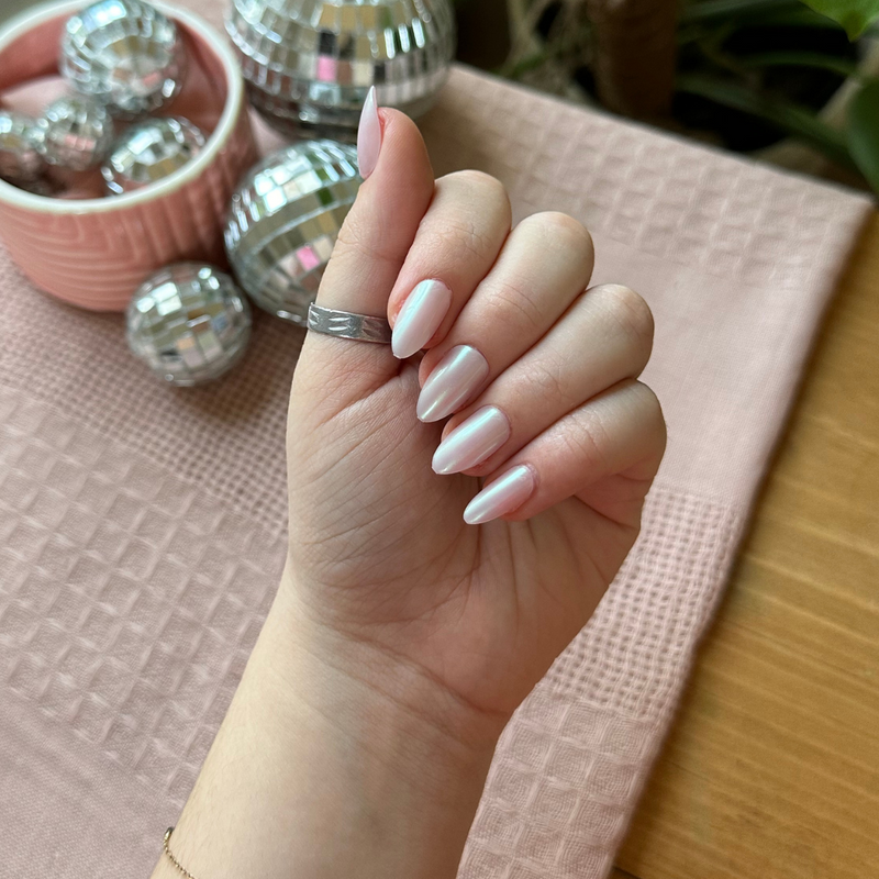 picture of Purple Puka - Press-On | Medium | Almond