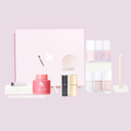 Bare Nail System with sheer neutral and subtle shimmer polishes, remover, and tools for quick dry at-home mani. thumbnail