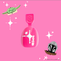 Raspberry Rebel Run Pressies XS/S Round single nail