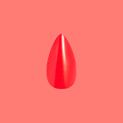 Red Chrome - Press-On | Medium | Stiletto