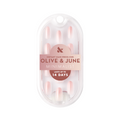 Rose Gradient Shimmer - Press-On | Medium | Oval thumbnail