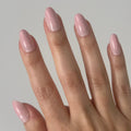 Rose Gradient Shimmer - Press-On | Medium | Oval thumbnail