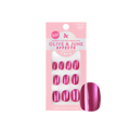Roseberry Velvet - Tab Press Ons | Extra Short | Round thumbnail
