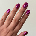 Roseberry Velvet - Tab Press Ons | Extra Short | Round thumbnail