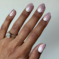 Rosewood Gradient Chrome - Press-On | Medium | Oval thumbnail