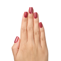 Ruby Velvet - Press-On | Short | Square thumbnail