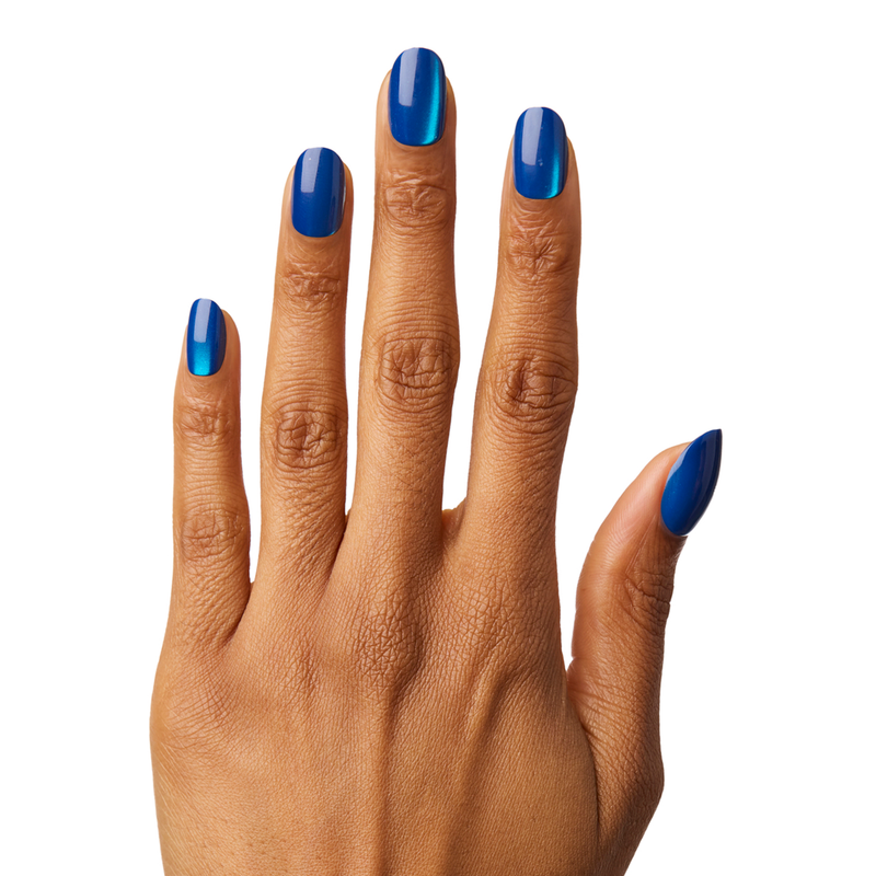 Sapphire Velvet - Press-On | Short | Round