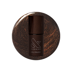 Sassy Molasses - Gel, espresso brown shimmer 
