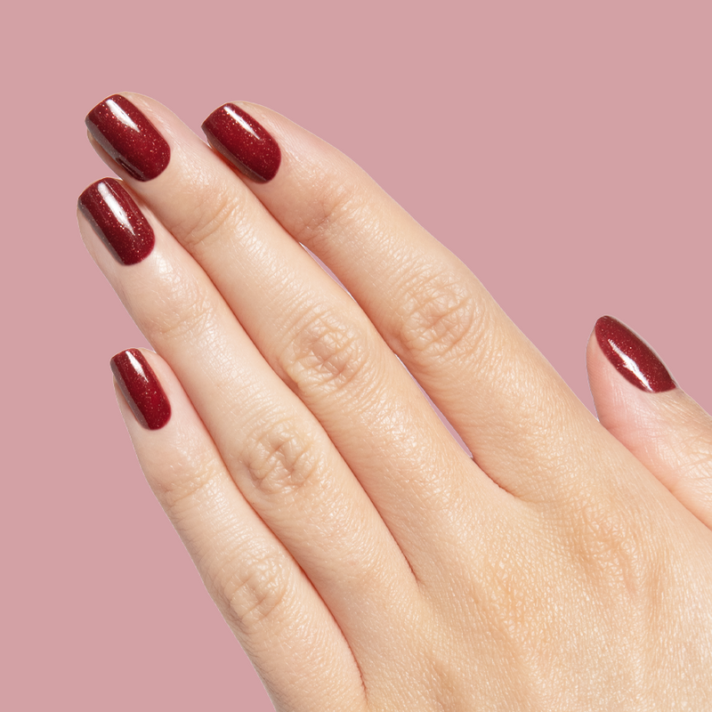 Saucy a Opaque Reds polish Saucy