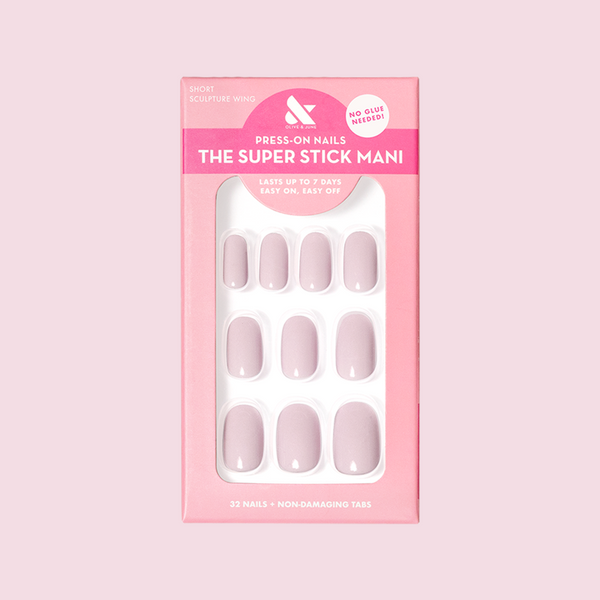 Sculpture Wing | Short | Round - Tab Press-On – Olive and June