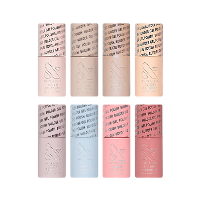 Shimmers + New Neutrals Builder Gel Polish Set Shimmers + New Neutrals Builder Gel Polish Set  Builder Gel Polish