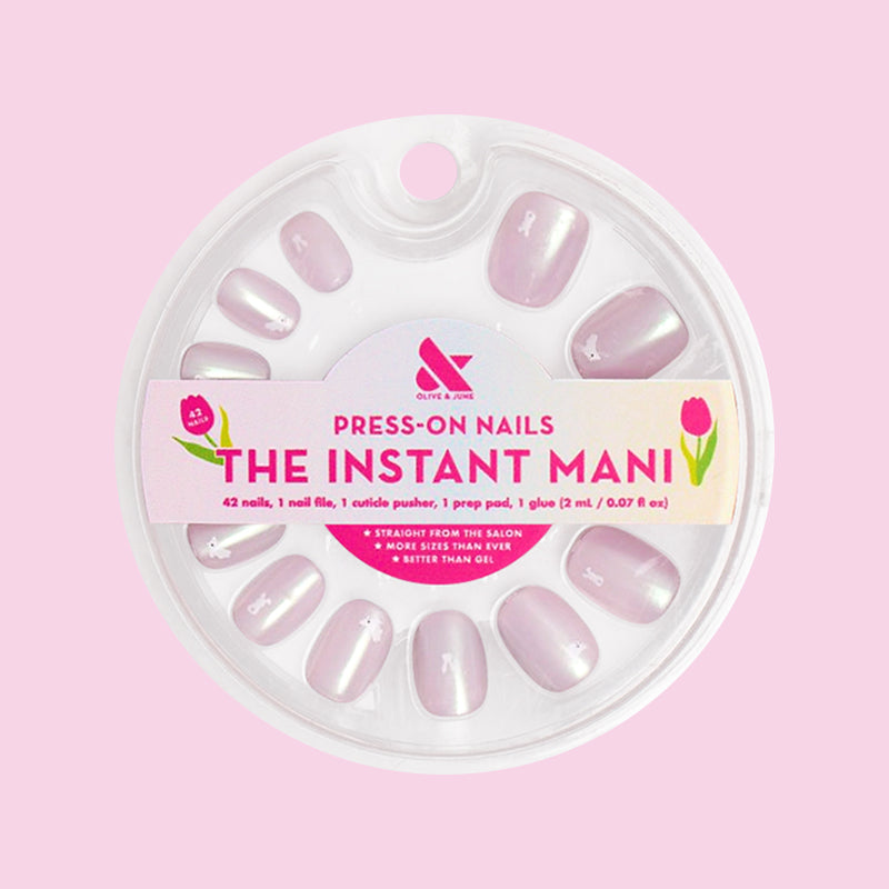 Shiny Hoppy Bunnies - Press-On | Extra Short | Squoval 