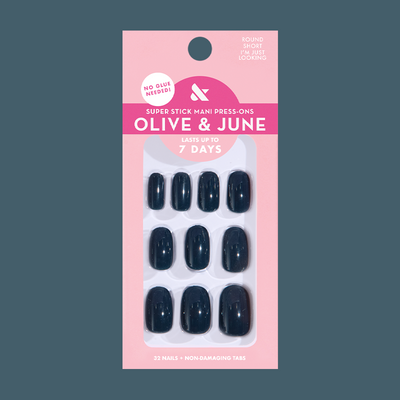 I'm Just Looking - Tab Press On | Short | Round I'm Just Looking - Tab Press On | Short | Round  Tab Press-On