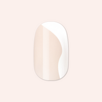 picture of Side Swirl | Short | Round - Tab Press-On