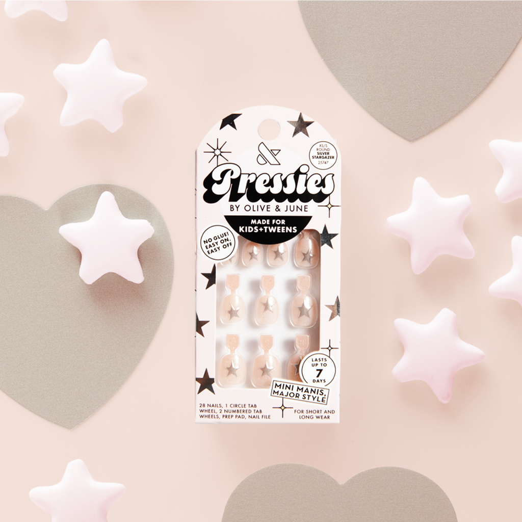 Silver Stargazer - Pressies | Extra Short Short | Round