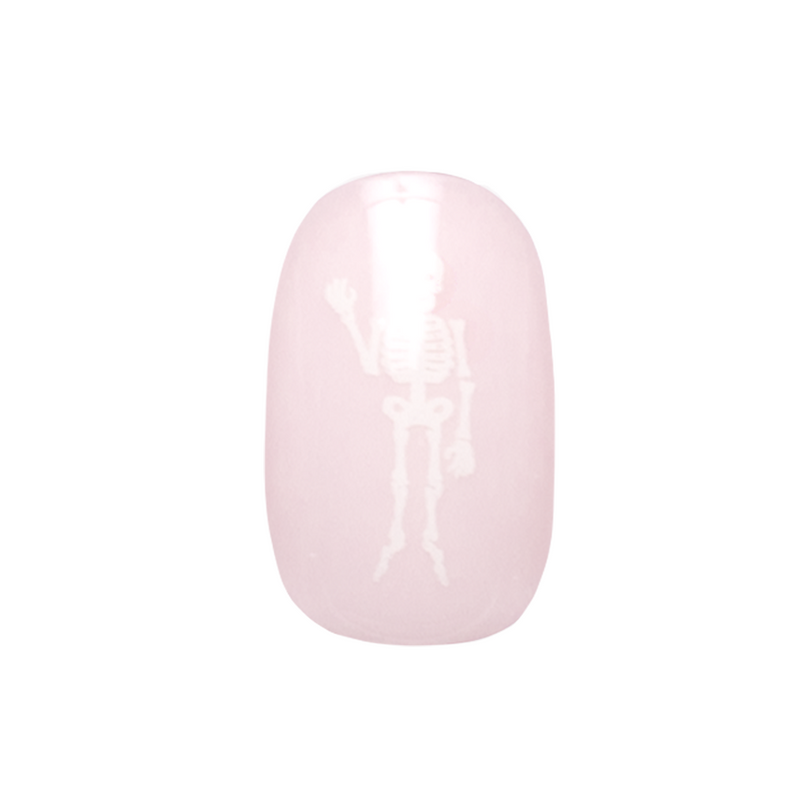 Boogie Bones | Short | Round - Tab Press-On