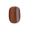 Chocolate Glaze - Press-On | Extra Extra Short | Squoval single nail ugc