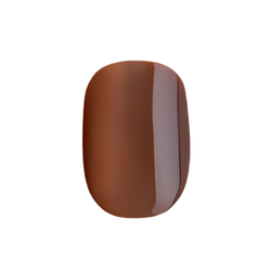 Chocolate Glaze - Press-On | Extra Extra Short | Squoval