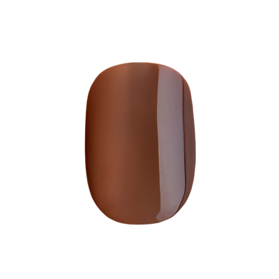 Chocolate Glaze - Press-On | Extra Extra Short | Squoval Chocolate Glaze - Press-On | Extra Extra Short | Squoval  Press-On