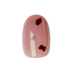 Mauve Mini Cheetah - Press-On | Extra Short | Round