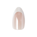 Signature Chrome French - Press-On | Medium | Almond single nail ugc