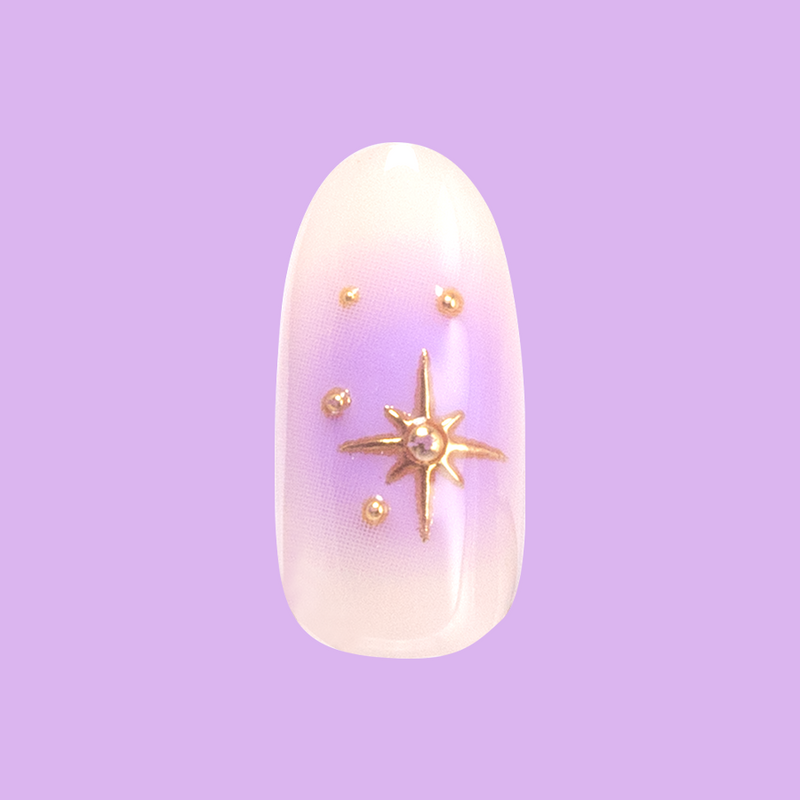 Sparkle Aura Mixed Pack - Press-On | Medium | Oval second image