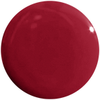 Deep glossy swatch of Brick nail polish showing rich earthy red shade for at-home manicures and pedis by Olive and June