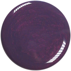 Glossy Twilight gel polish swatch showing rich iridescent violet shade with quick dry and long-lasting formula