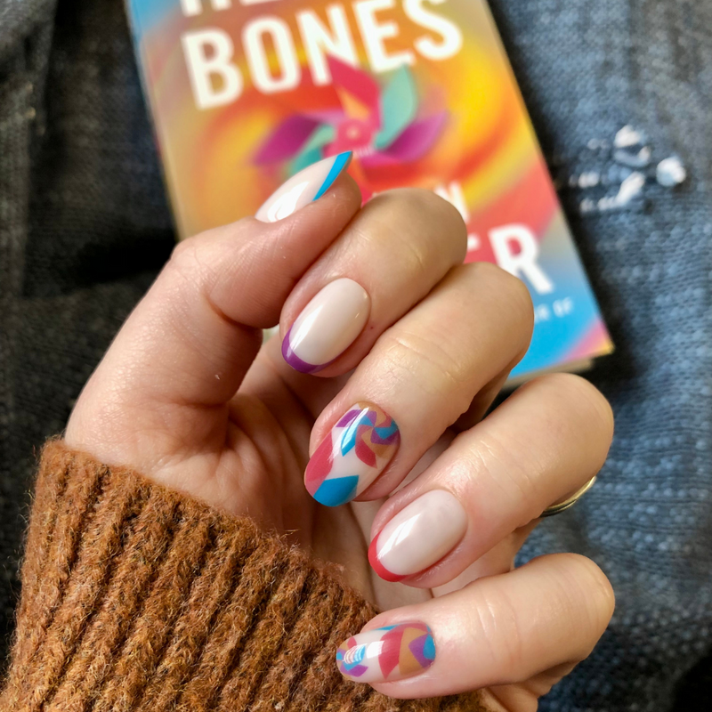 picture of Spinning Pinwheel - Press-On | Short | Round