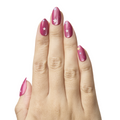 Star Fuchsia Velvet - Press On | Medium | Almond thumbnail